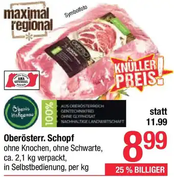 Maximarkt Schweine Schopf Angebot