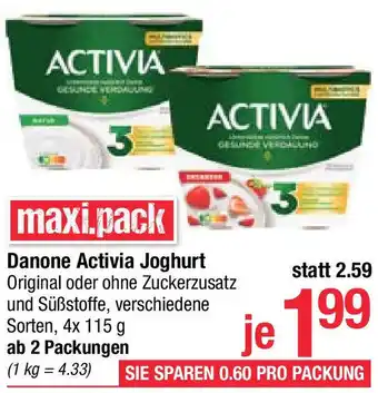 Maximarkt Activia Joghurt Angebot
