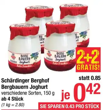 Maximarkt Berghof Joghurt Angebot