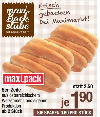 Maximarkt Zeile Angebot