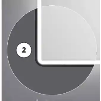 Hellweg Valblue LED-Lichtspiegel „Black Nova“ 407403 HELLWEG 1 Stück Angebot