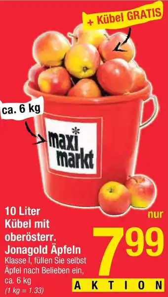 Maximarkt Äpfel Jonagold 6kg Angebot