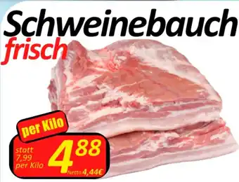 Wurstico Schweinebauch per Kilo Angebot