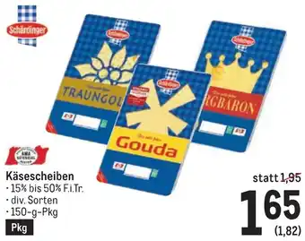 Metro Käsescheiben 150g Angebot