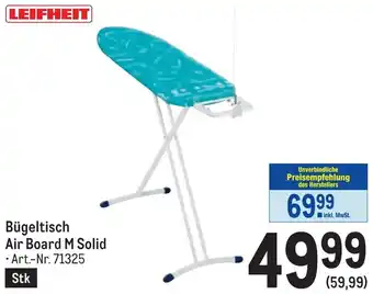 Metro LEIFHEIT Bügeltisch Air Board M Solid Angebot