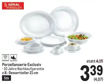 Metro GÜRAL PORSELEN Porzellanserie Exclusiv Angebot