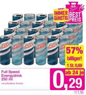 Sutterlüty Full Speed Energydrink 250ml Angebot