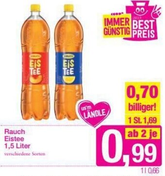 Sutterlüty Rauch Eistee 1,5 Liter Angebot