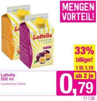Sutterlüty Lattella 500 ml Angebot
