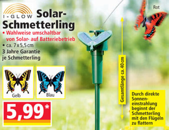 Norma Solar Schmetterling Angebot