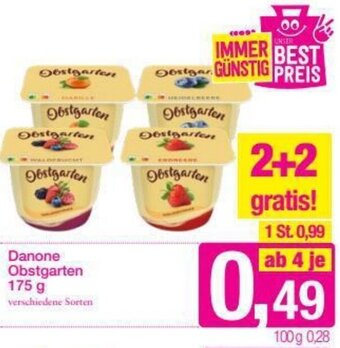 Sutterlüty Danone Obstgarten 175 g Angebot