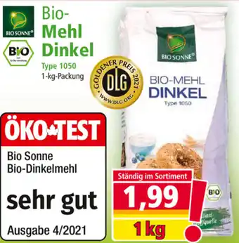 Norma Bio Mehl Dinkel 1Kg Angebot