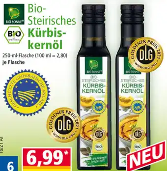 Norma Bio Steirisches Kürbis Kernöl Angebot