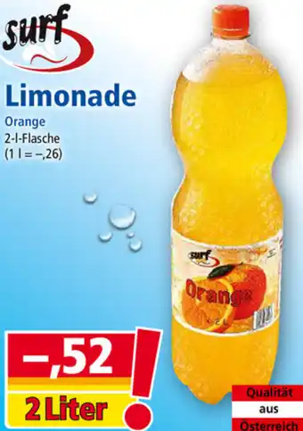 Norma Surf Limonade 2 L Angebot