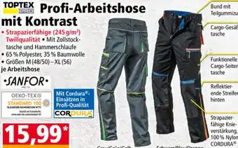Norma Toptex Profi Arbeitshose Mit Kontrast Angebot