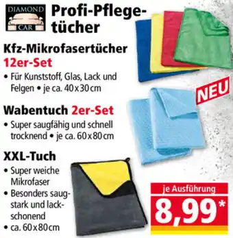 Norma Profi Pflege Tücher Kfz Mikrofasertücher Angebot