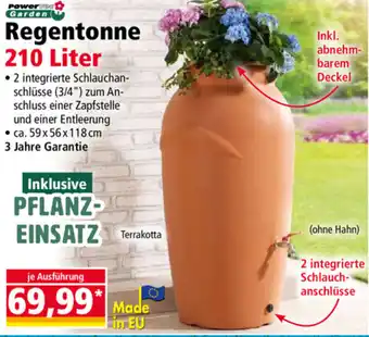Norma Power Garden Regentonne 210 Liter Angebot