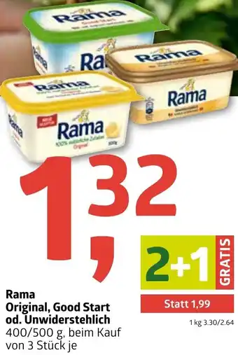 ADEG Rama Original ,Good Start Od Unwiderstehlich 400/500 g Angebot