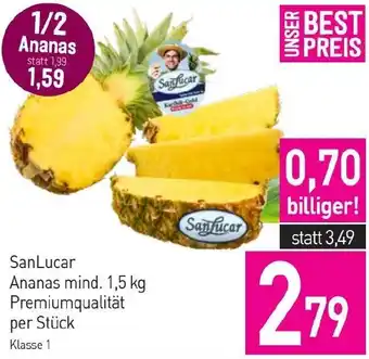 Sutterlüty SanLucar Ananas mind. 1.5 kg Angebot