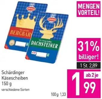Sutterlüty Schärdinger Käsescheiben 150g Angebot