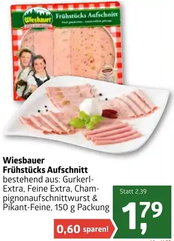 ADEG Wiesbauer Frühstücks Aufschnitt 150 g Angebot