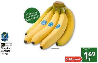 ADEG Chiquita Bananen Angebot