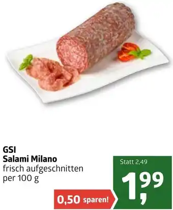 ADEG GSI Salami Milano 100g Angebot