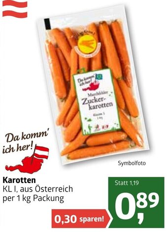 ADEG Karotten 1 Kg Angebot