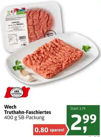 ADEG Wech Truthahn Faschiertes 400 g Angebot