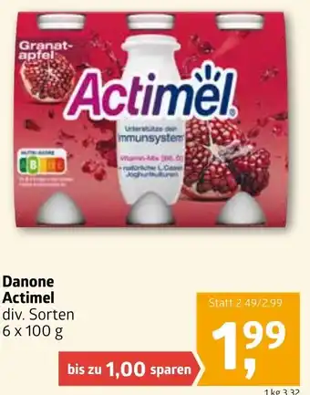 ADEG Danone Actimel 100g Angebot