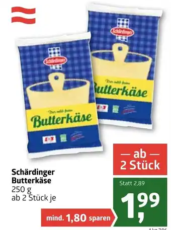 ADEG Schärdinger Butterkäse 250 g Angebot