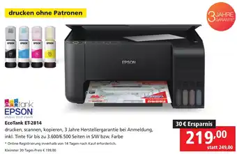 Pagro Diskont EcoTank ET-2814 Angebot