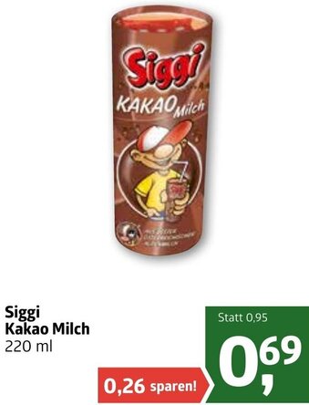 ADEG Siggi Kakao Milch 220 ml Angebot