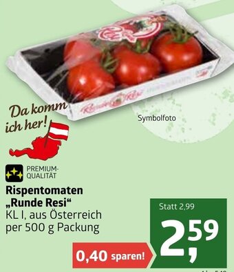 ADEG Rispentomaten Runde Resi 500g Angebot