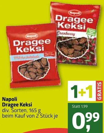 ADEG Napoli Dragee Keksi 165 g Angebot