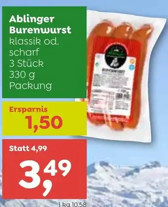 ADEG Ablinger Burenwurst Angebot