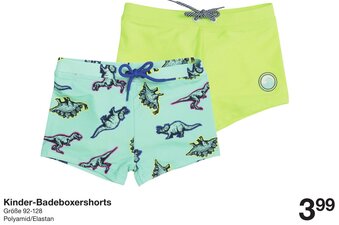 Zeeman Kinder Badeboxershorts 92-128 Angebot