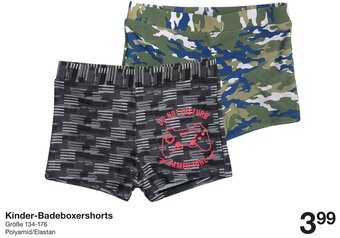 Zeeman Kinder Badeboxershorts 134-176 Angebot