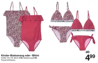 Zeeman Kinder Badeanzug Oder Bikini Angebot
