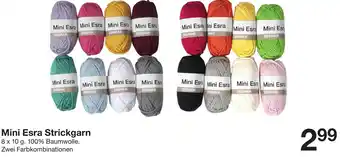 Zeeman Mini Esra Strickgarn Angebot