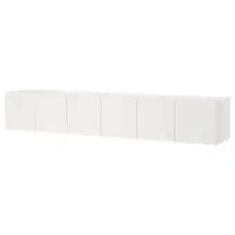 IKEA Platsa Wandaufbewahrung, weiß/fonnes weiß, 240x42x40 cm Angebot