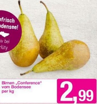 Sutterlüty Birnen Conference Vom Bodensee Angebot