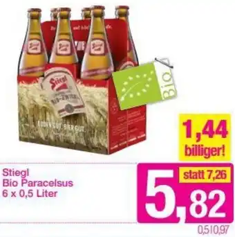 Sutterlüty Stiegl Bio Paracelsus 6x0,5L Angebot