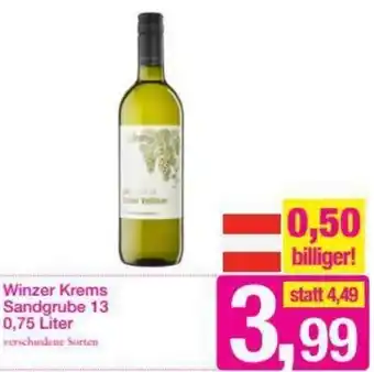 Sutterlüty Winzer Sandgrube 13 0,75 Liter Angebot