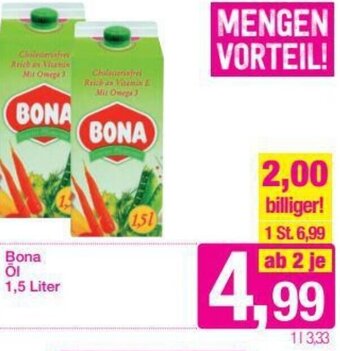 Sutterlüty Bona Öl 1,5 Liter Angebot