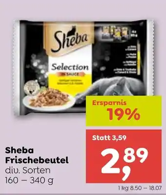 ADEG Sheba Frischebeutel 160 - 340 g Angebot