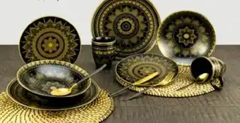 Müller Kombiservice Mandala Gold Angebot