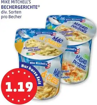 PENNY MIKE MITCHELL'S BECHERGERICHTE Angebot