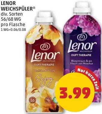 PENNY LENOR WEICHSPÜLER Angebot