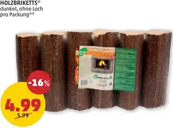 PENNY HOLZBRIKETTS Angebot